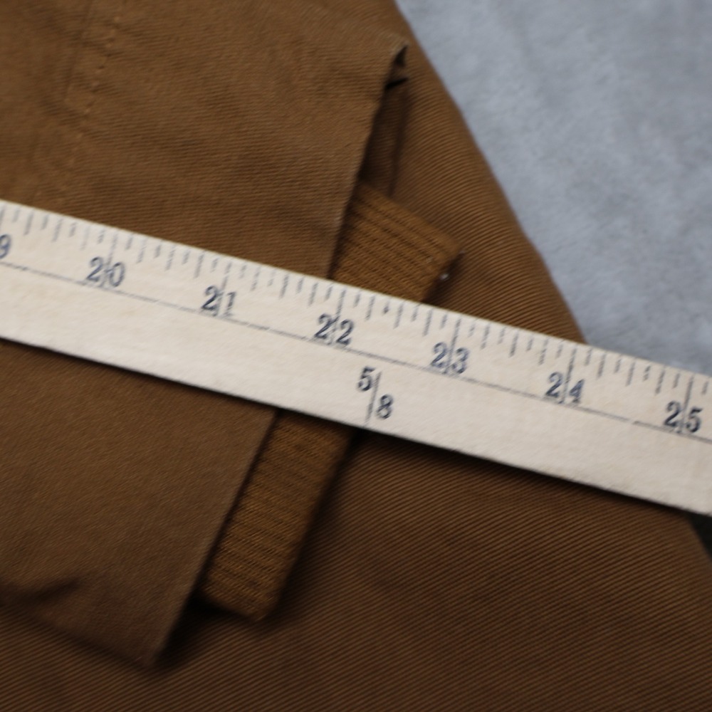 Lee Jacket Mens Large Brown Sherpa Lined Canvas Rugged Trucker Work Full Zip - Picture 11 of 12